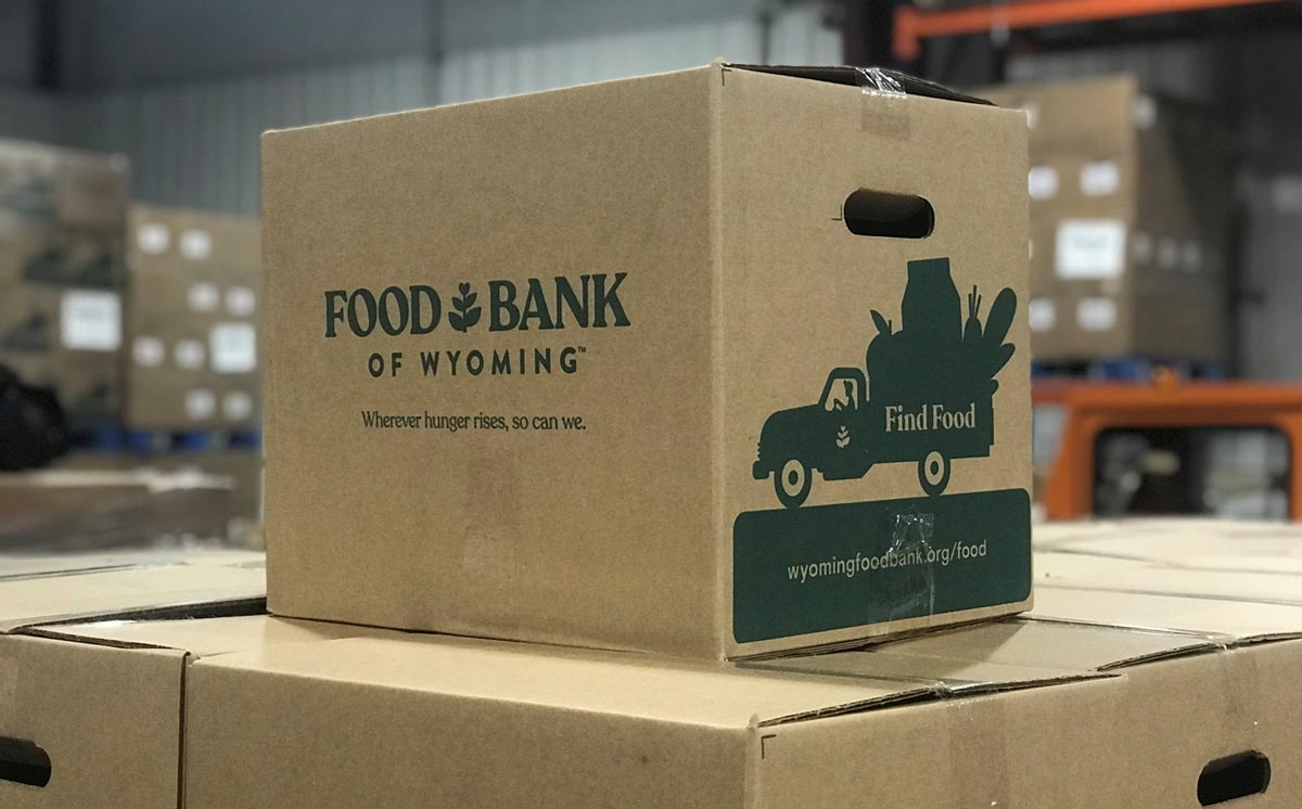 Food bank of Wyoming box